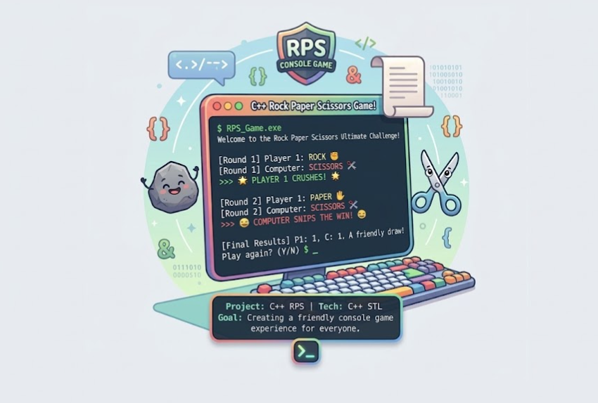 Rock Paper Scissors Game - C++ Console App